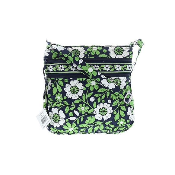 NWT VERA BRADLEY RETIRED Lucky You Adjustable Triple Zip Hipster Crossbody Bag - Picture 1 of 4